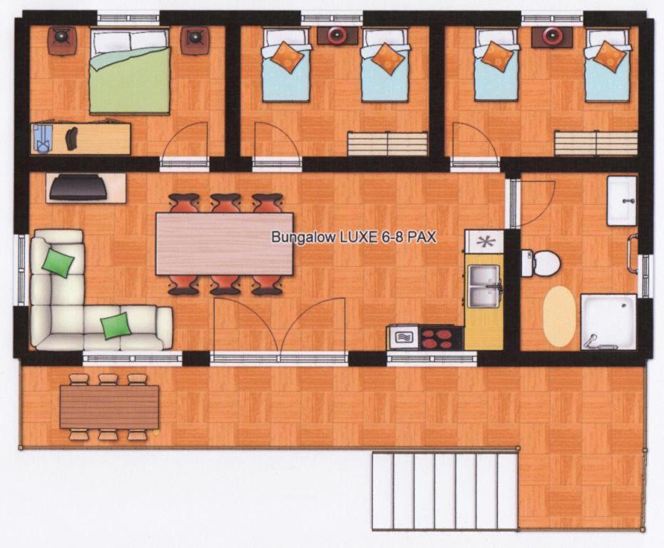 Bungalows Nou Camping La Guingueta D'Aneu Værelse billede